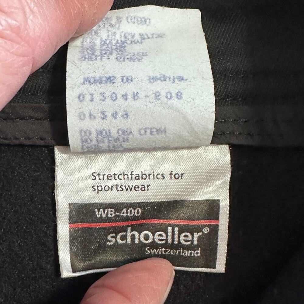 Vintage Schoeller Black Stirrup Ski Pants size 8 - Picture 2 of 11
